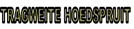TRAGWEITE HOEDSPRUIT
